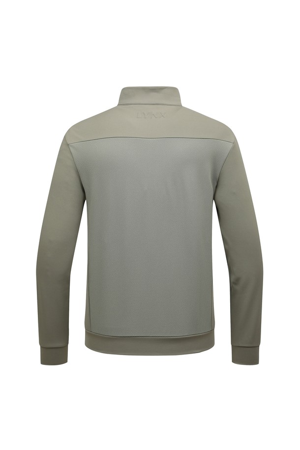 LYNX - 긴팔 티셔츠 / 후디 - 남성 후리스 소재믹스 L11C3TH016_KH