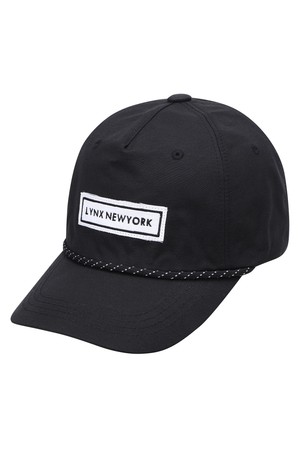 남성 로프 디테일 반커프 캡 L11C3CP604_BK