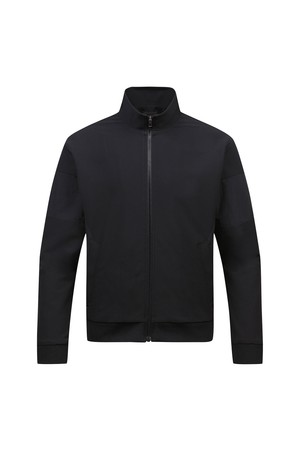 남성 오픈 점퍼 트레이닝 상의 L11C3JP236_BK