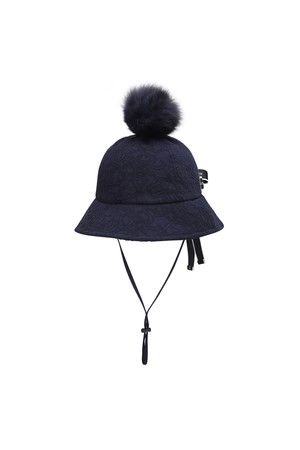 여성 자카드 육쪽 벙거지 L21C4CP671_NA