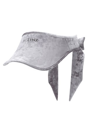 여성 투톤벨벳 일체형 바이저 L21C3CP655_GY