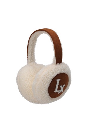 여성 뽀글이 스웨이드 귀마개 L21C3AC683_BG