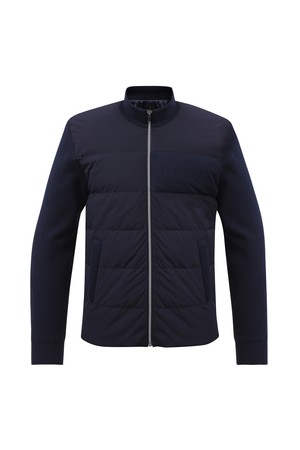 남성 코듀로이 다운 스웨터 가디건 L11C4SD133_NA