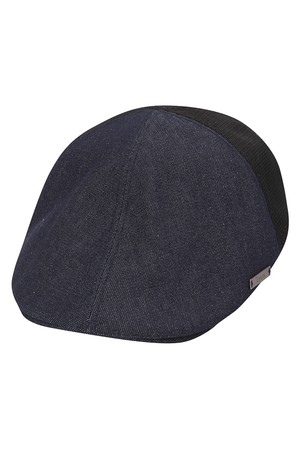 남성 데님 메쉬블럭 헌팅캡 L11C2CP614_NA_NAVY-a