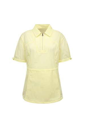 여성 아노락 반팔 소매 점퍼 L21C2JP262_YL_YELLOW-a