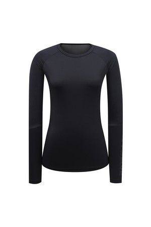 WOMEN ROUND BASE LAYER_V21C2TI059_BK_NOCOLOR-a