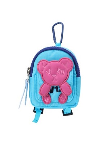 TEDDY SMALL BACKPACK KEYRING POUCH_V31C5AC663_TQ-a
