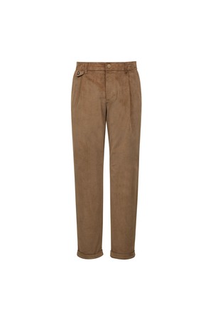 남성 잔골지 코듀로이 원턱 카브라 팬츠 L11D3PT106_BR