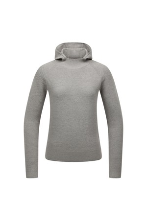 여성 미니부클 후드스웨터 L21D3SR352_MG