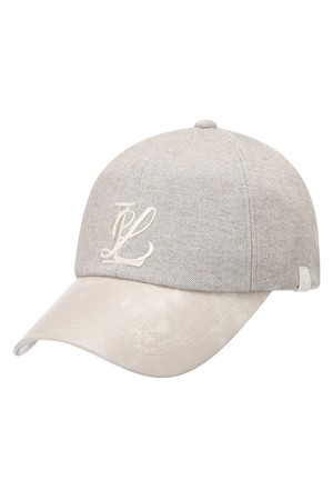 남성 헤링본 레더 배색 육쪽캡 L11D3CP105_BG