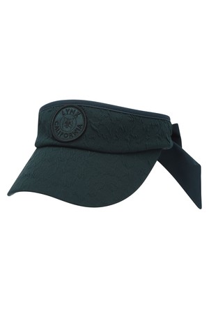 여성 플라워 셋업 리본 바이저 L21D3CP251_GN