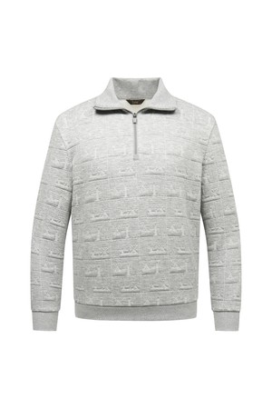 남성 로고 누빔지 아노락 티셔츠 L11D3TO303_MG