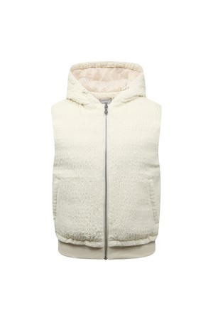 여성 골프 니플 덕 베스트 L21D3JV281_IV