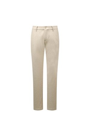 남성 헤링본 조직 일자핏 팬츠 L11D4PT102_BG