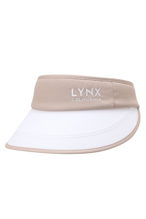 여성 베이직 배색 바이저 L21D2CP260_BG_BEIGE-a