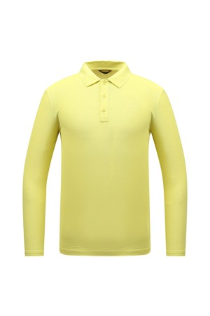[베이직라인] 남성 허니콤 폴로 티셔츠 L11D1TO201_ LM_YELLOW-a