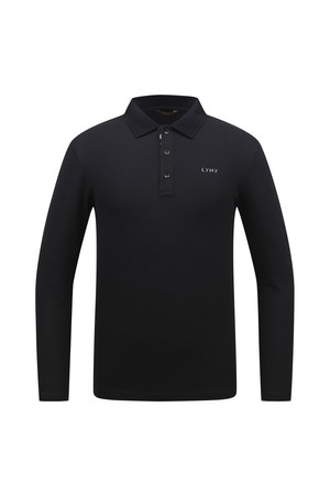 [베이직라인] 남성 허니콤 폴로 티셔츠 L11D1TO201_BK_BLACK-a