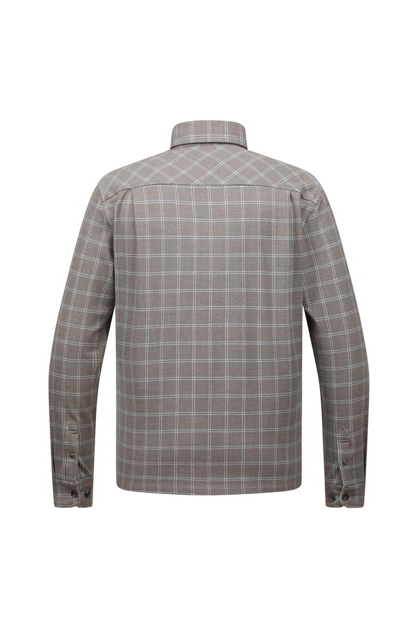 [25FW] 남성 체크 셔츠 L11E3JS143_BG는 가을, 겨울 시즌 골프를 즐기기에 적합한 남성용 긴소매 셔츠입니다. 베이지 색상에 클래식한 체크 패턴이 돋보이며, 레귤러핏과 칼라넥 디자인으로 편안하면서도 세련된 스타일을 연출합니다. 상의 기장은 레귤러 기장입니다.
