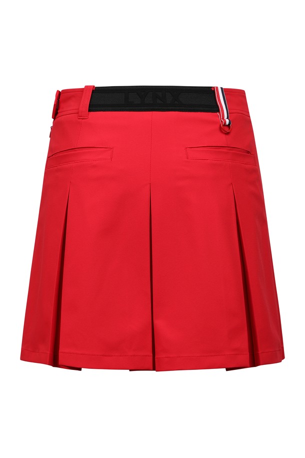 **[25FW] 여성 플리츠 하프밴딩 큐롯 L21E3PC271_RE**는 가을/겨울 시즌, 스포티한 스타일을 연출할 수 있는 여성용 '큐롯'입니다. 레드 컬러의 무지 디자인으로, 골프룩에 적합하게 제작되었습니다. 하프밴딩 디테일과 플리츠 치마핏이 편안함과 활동성을 제공합니다. 큐롯스커트 타입으로, 스포티한 스타일을 선호하는 여성 고객에게 적합합니다.
