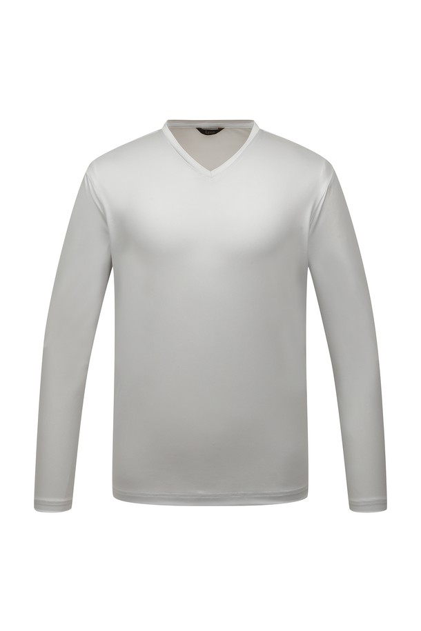 [25FW] 남성 이너용 V넥 방풍 티셔츠 L11E3TI301_GY는 남성용으로, 가을 시즌 골프룩 또는 이너로 활용하기 좋은 V넥 방풍 티셔츠입니다. 블랙과 그레이 컬러로 출시되었으며, 스포티한 스타일을 연출합니다. 폴리에스터와 폴리우레탄 혼방 소재로 제작되어 신축성이 뛰어나고, 중간 두께감으로 보온성을 제공합니다. 레이어드하여 다양한 스타일을 연출할 수 있으며, 무지 디자인과 긴 소매 기장으로 미니멀한 매력을 더했습니다.
