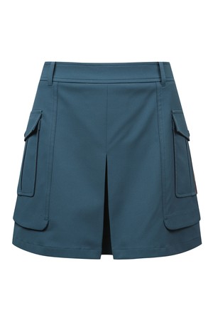 여성 사이드 건빵포켓 A라인 큐롯 L21E1PC271_TQ