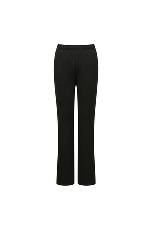 여성 솔리드 셋업 하의 L21E1PF382_BK