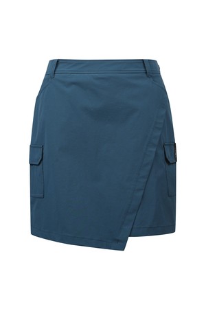 여성 퍼포먼스 언발란스 밑단 H라인 건빵 큐롯 L21E1PC373_TQ