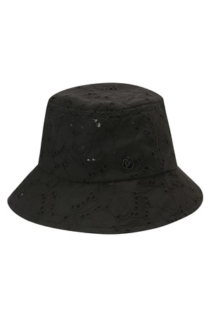 여성 타운 솔리드 아일렛 버킷햇 L21E1CP152_BK