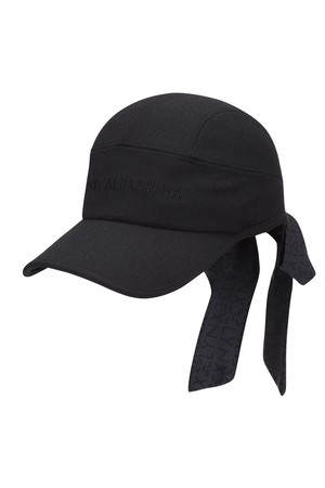 여성 골프 스카프 귀파임캡 L21E1CP256_BK