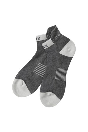 남성 골프 배색 단목 양말 L11E1SC201_GY