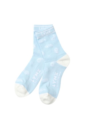 남성 페이즐리 중목 양말