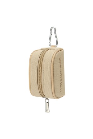 여성 베이직 티꽂이 2구 볼파우치 L21E1AC251_BG