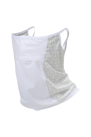 남성 로고 UV 차단 냉감 마스크 L11E2AC301_WH