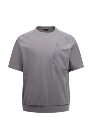 트레이닝 라운드 티셔츠 L11E1TR309_GY
