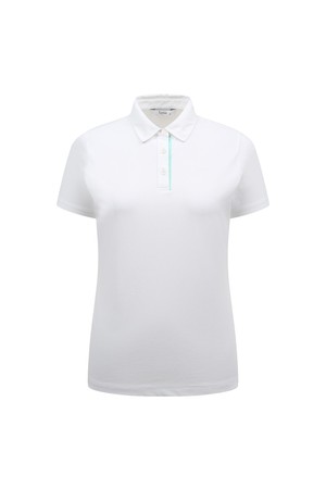 [베이직라인] 카라 반소매 티셔츠 L22E2TO052_WH