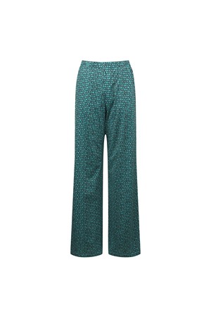 냉장고 로고프린트 팬츠 L21E1PF281_TQ