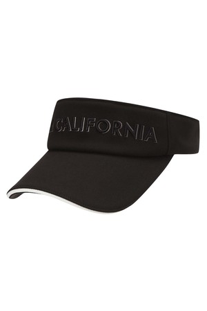 [25FW] 남성 캘리포니아 로고 바이저 L11E3CP201_BK