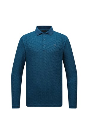 [25FW] 남성 자카드 소재 폴로 티셔츠 L11E3TO303_TQ