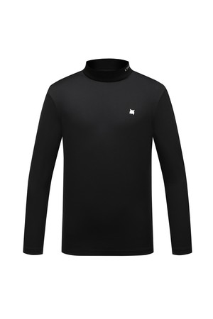 [베이직라인] 남성 넥 시보리 베이스레이어 L12E3TI002_BK