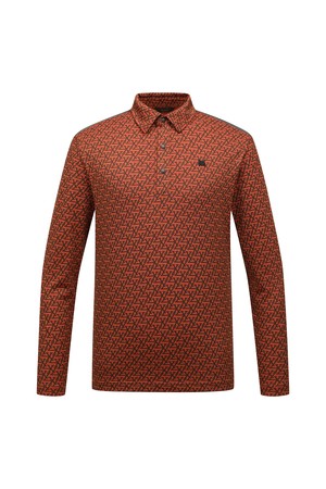 [25FW] 남성 로고 프린트 카라 티셔츠 L11E3TO311_BR