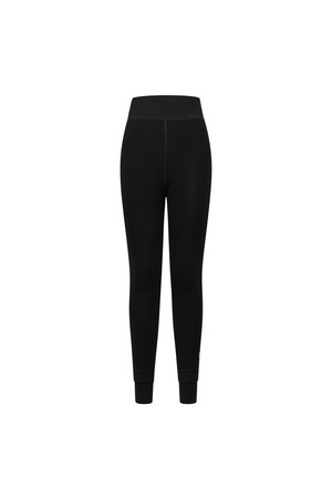 [25FW] 여성 밍크 기모 레깅스 L21E3PL251_BK