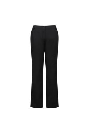 [베이직라인] 여성 백기모 일자핏 팬츠 L22E3PT072_BK