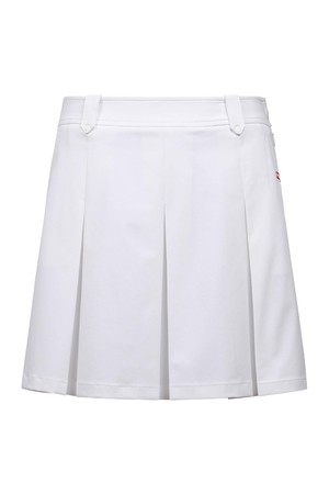 [25FW] 여성 플리츠 하프밴딩 큐롯 L21E3PC271_WH