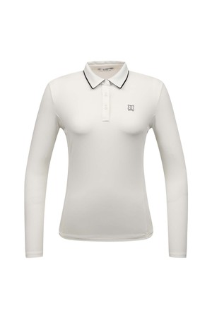 [베이직라인] 여성 BASIC 카라 티셔츠 L22E3TO055_WH