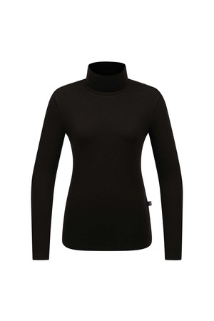 [베이직라인] 여성 AR 소재 터틀넥 베이스레이어 L22E3TI057_BK
