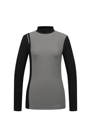 [베이직라인] 여성 코트나 소재 베이스레이어 L22E3TI053_BK