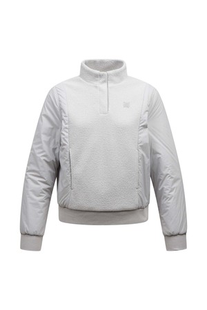 [25FW] 여성 부클 트레이닝 SET 패딩 아노락 L21E3JP384_GY