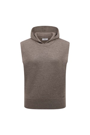 [25FW] 여성 미니 후드 베스트 L21E3SV151_BG