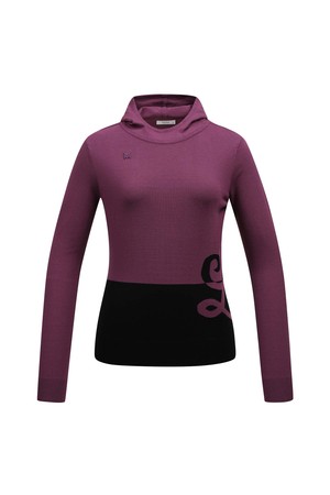 [25FW] 여성 미니후드 니트 L21E3SR355_PP