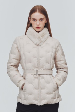 [25FW] 여성 렉스워머 튜브 덕 다운 점퍼 L21E3JP385_IV